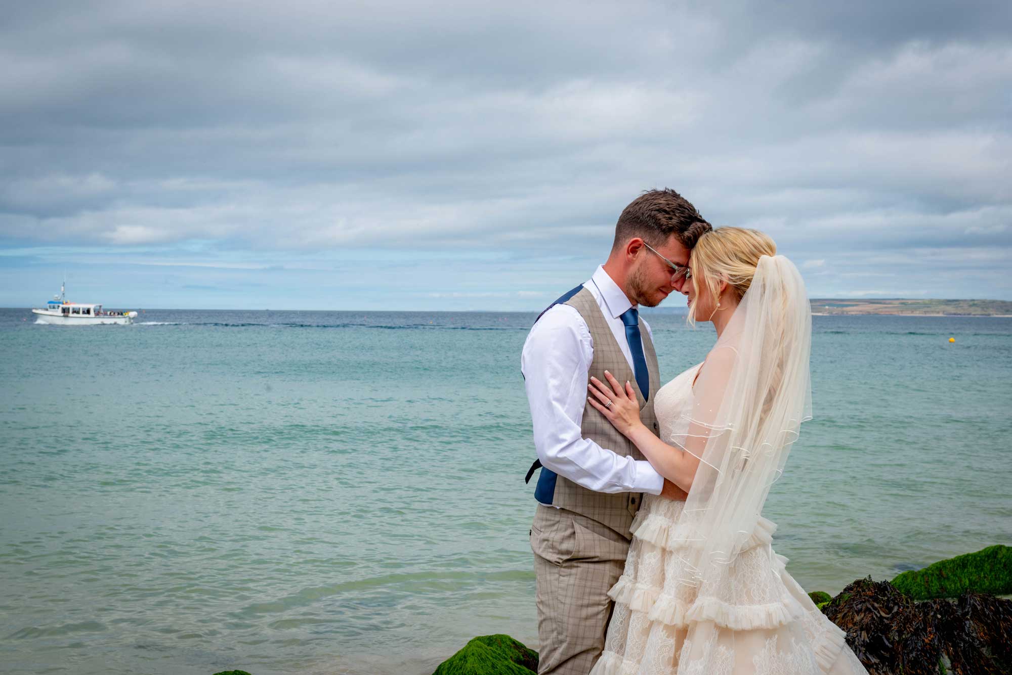 St Ives Harbour Hotel, weddings photograph